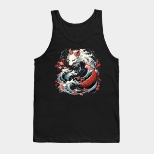 kitsune fox - kitsune japan Tank Top